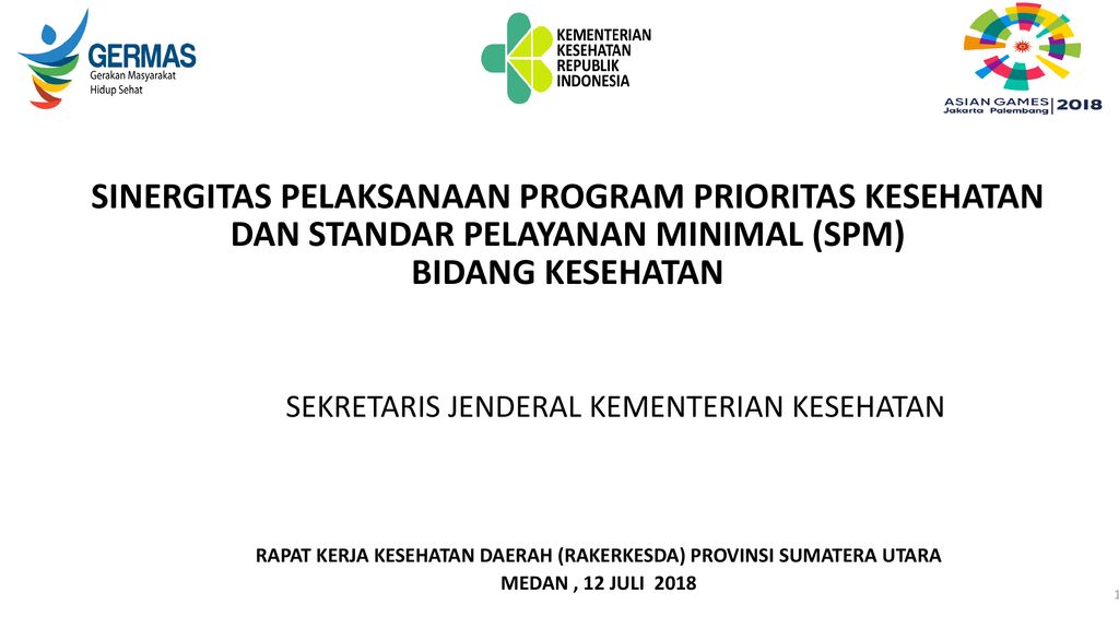 Sinergitas Pelaksanaan Program Prioritas Kesehatan Ppt Download