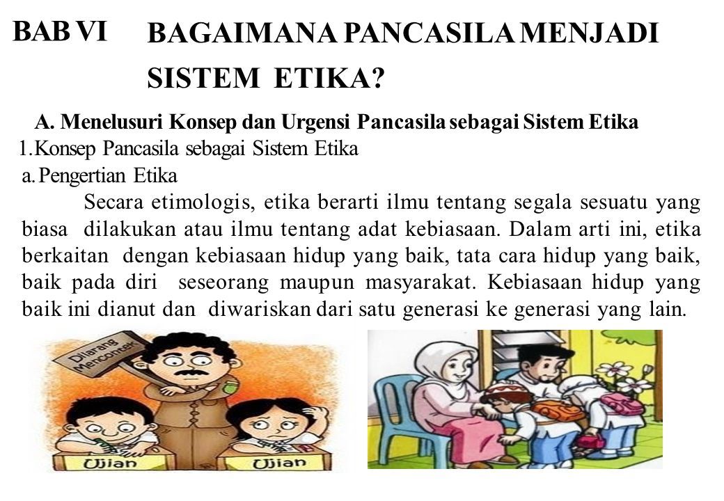 Contoh Makalah Dinamika Dan Tantangan Pancasila Sebagai Sistem Etika