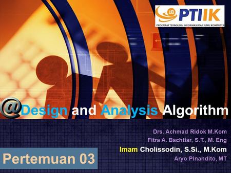 Design and Analysis Algorithm