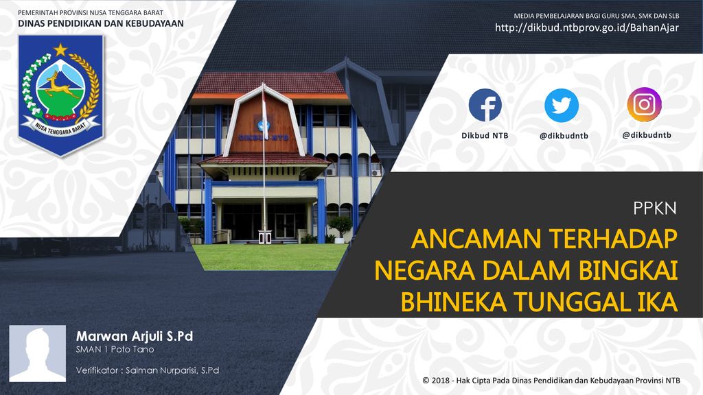 Ancaman Terhadap Negara Dalam Bingkai Bhineka Tunggal Ika Ppt Download