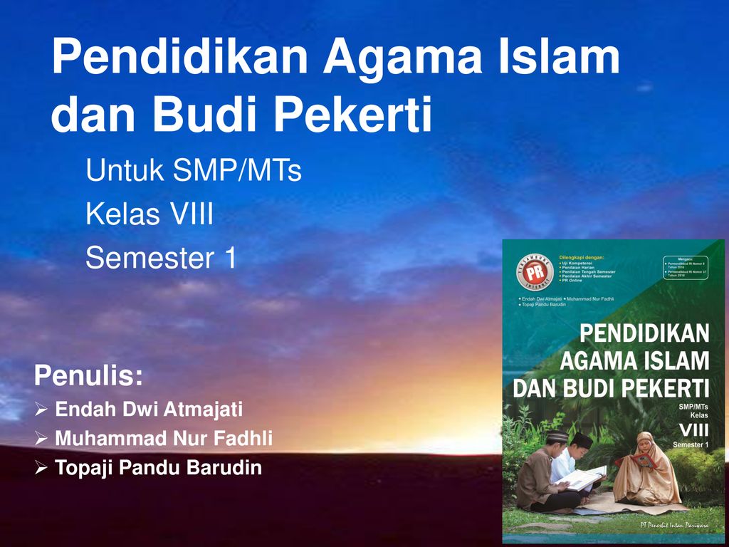 Pendidikan Agama Islam Dan Budi Pekerti Ppt Download