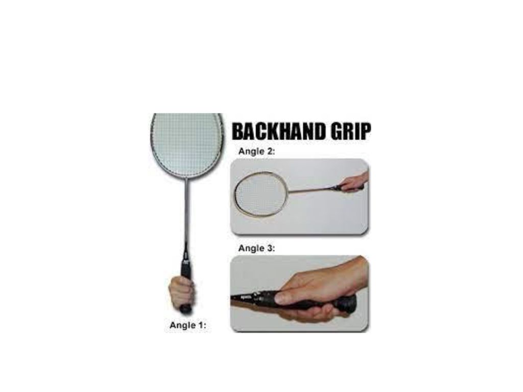 Backhand grip merupakan salah satu teknik