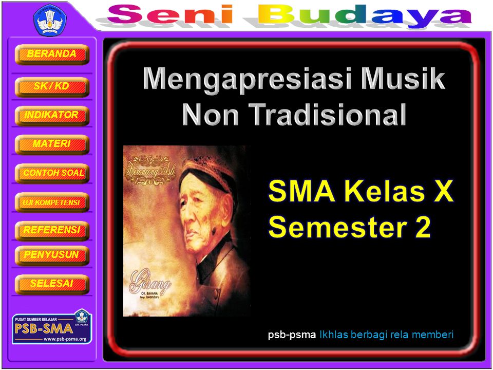 Mengapresiasi Musik Non Tradisional Ppt Download