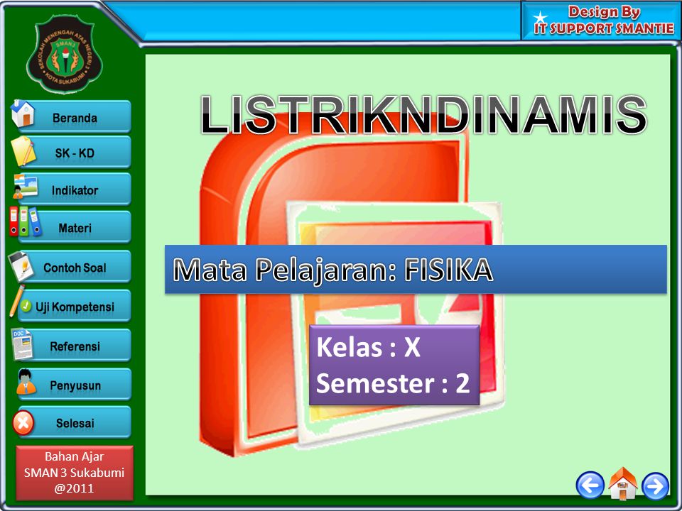 Listrikndinamis Mata Pelajaran Fisika Kelas X Semester Ppt Download