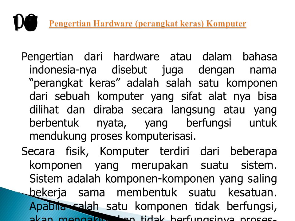 Pengertian Hardware Perangkat Keras Komputer Ppt Download