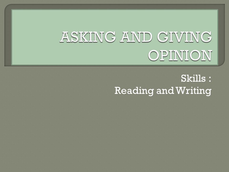 Materi asking and giving opinion pdf