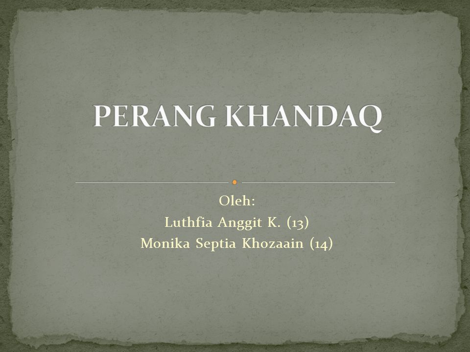 Perang khandaq