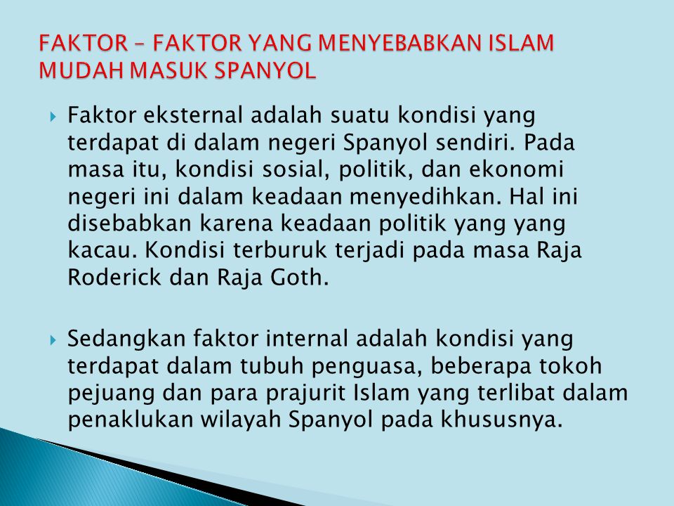 Sebutkan faktor-faktor yang menyebabkan islam dapat diterima di indonesia