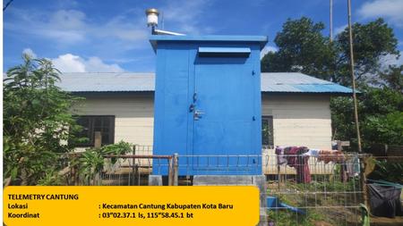 TELEMETRY CANTUNG Lokasi: Kecamatan Cantung Kabupaten Kota Baru Koordinat: 03”02.37.1 ls, 115”58.45.1 bt.
