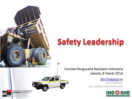 Safety Leadership Asosiasi Pengusaha Batubara Indonesia