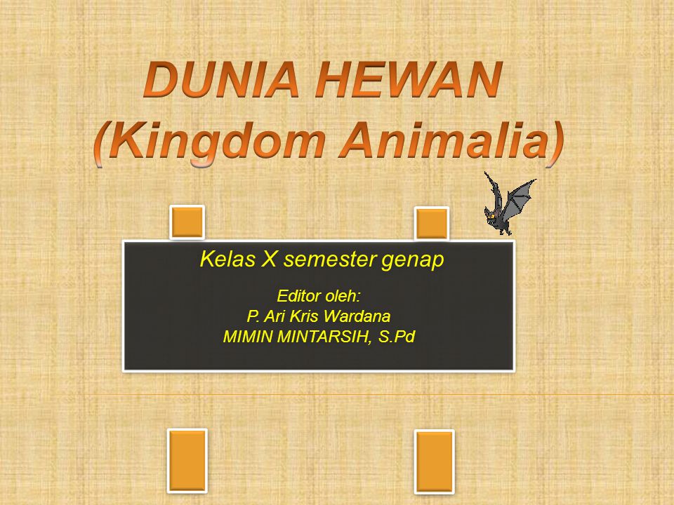 Ppt Animalia – Ilmu