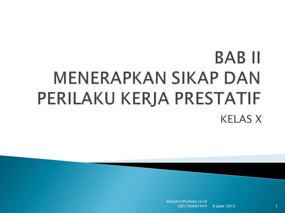 Perilaku Kerja Prestatif Awal Mulanya Dimulai Dari Lingkungan – Sinau