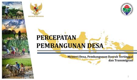 PERCEPATAN PEMBANGUNAN DESA