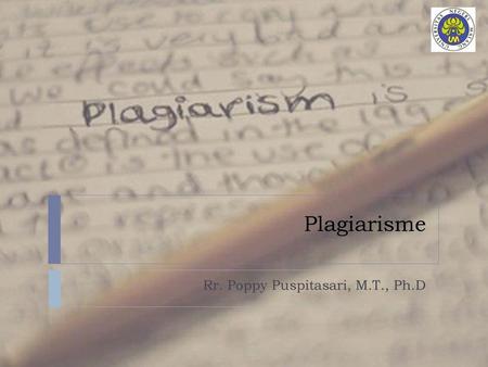 Rr. Poppy Puspitasari, M.T., Ph.D