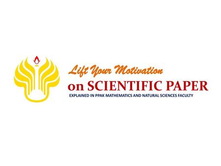 Lift Your Motivation on SCIENTIFIC PAPER