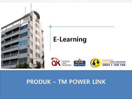E-Learning PRODUK – TM POWER LINK.