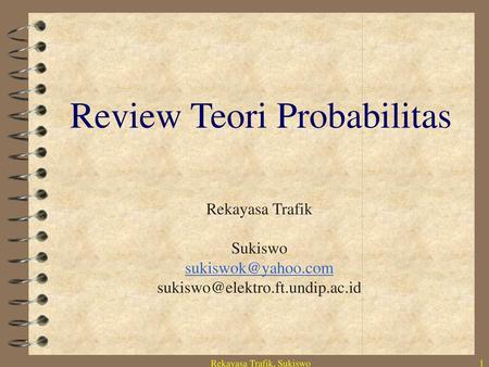 Review Teori Probabilitas
