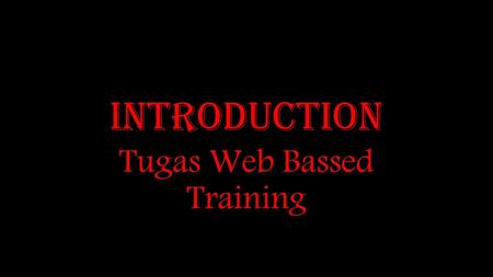 Tugas Web Bassed Training