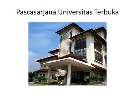 Pascasarjana Universitas Terbuka