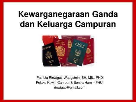 Kewarganegaraan Ganda dan Keluarga Campuran