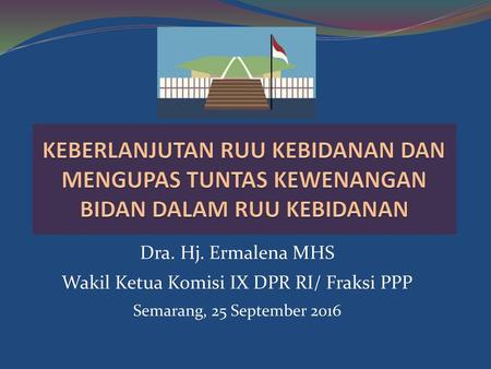 Wakil Ketua Komisi IX DPR RI/ Fraksi PPP