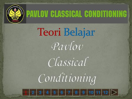 Pavlov Classical Conditioning
