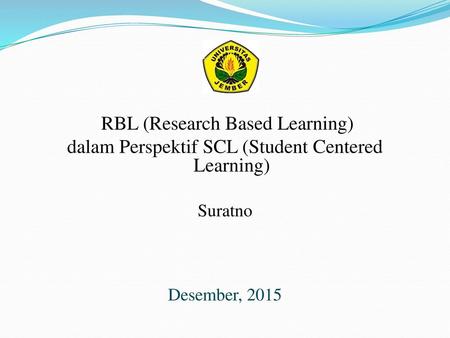 RBL (Research Based Learning)