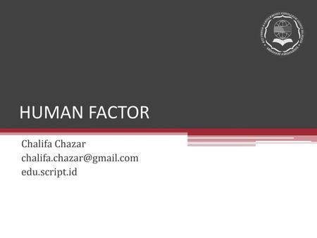 Chalifa Chazar edu.script.id