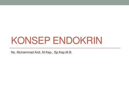 Ns. Muhammad Ardi, M.Kep., Sp.Kep.M.B.