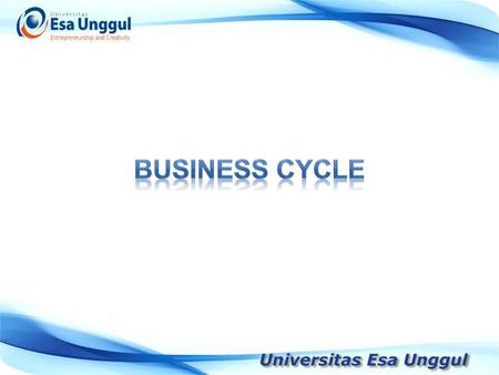 BUSINESS CYCLE.
