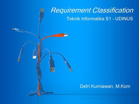Requirement Classification