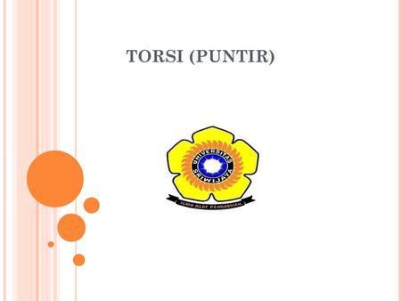 TORSI (PUNTIR)  .