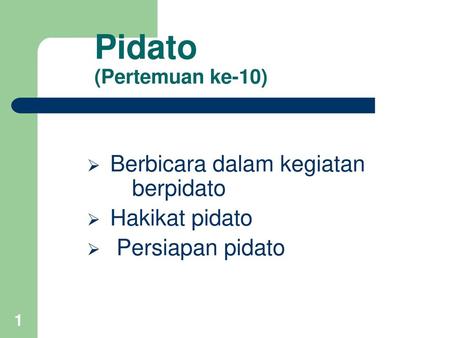 Pidato Ppt Download