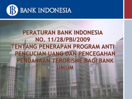 PERATURAN BANK INDONESIA