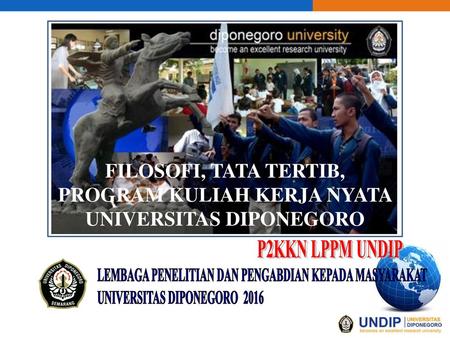 PROGRAM KULIAH KERJA NYATA UNIVERSITAS DIPONEGORO