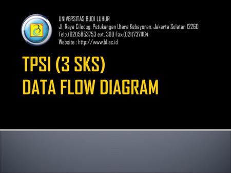 TPSI (3 SKS) DATA FLOW DIAGRAM