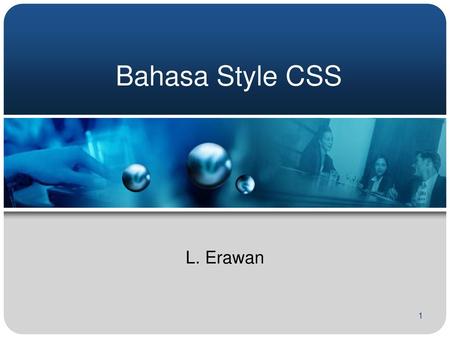Bahasa Style CSS L. Erawan.