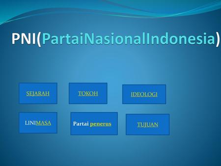PNI(PartaiNasionalIndonesia)