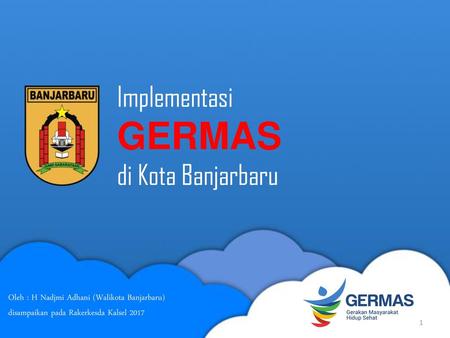 GERMAS Implementasi di Kota Banjarbaru