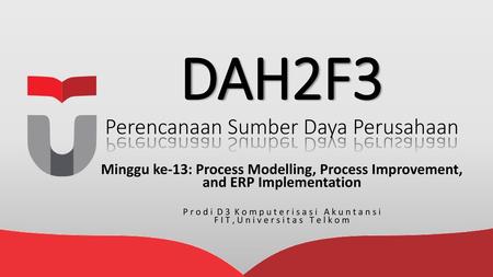 DAH2F3 Perencanaan Sumber Daya Perusahaan