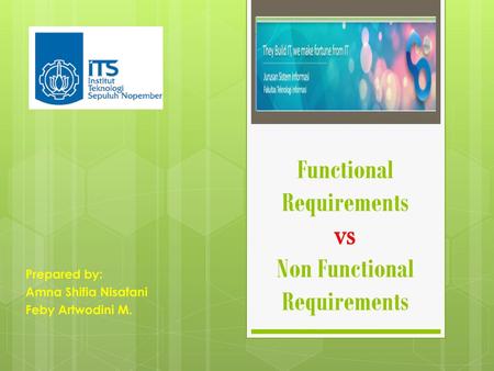 Functional Requirements vs Non Functional Requirements