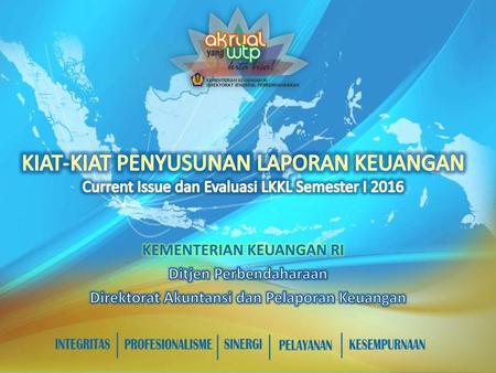 Ditjen Perbendaharaan Direktorat Akuntansi dan Pelaporan Keuangan