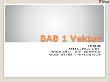 BAB 1 Vektor.