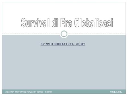 Survival di Era Globalisasi