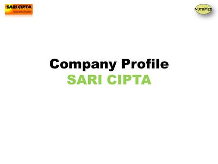 Company Profile SARI CIPTA