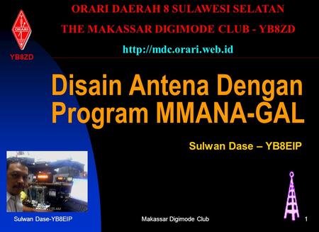 Disain Antena Dengan Program MMANA-GAL