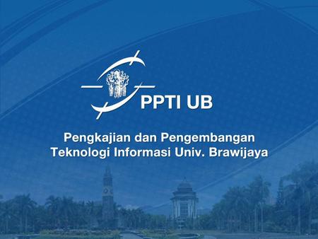 Layanan Sistem Informasi di Universitas Brawijaya
