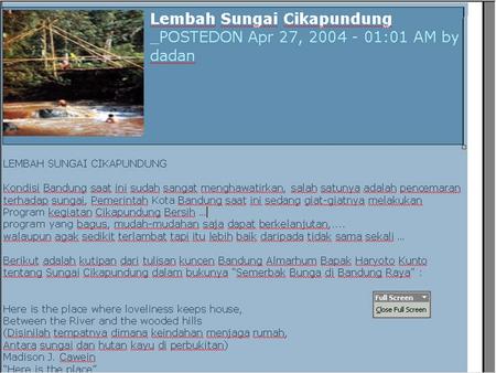 Lebih dari 90 % Air Sumur di Indonesia, khususnya Jakarta
