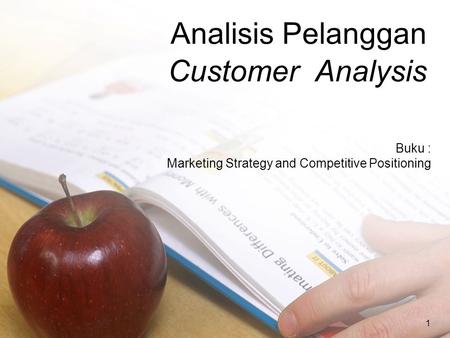 Analisis Pelanggan Customer Analysis