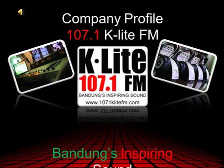 Company Profile K-lite FM Bandung’s Inspiring Sound